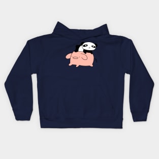 Panda and Piggy Kids Hoodie